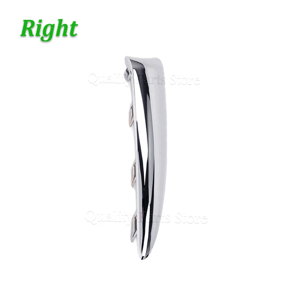 Car Front Bumper Upper Grill Moulding Trim For FIAT 500 (312) LOUNGE 2016~2020 Left Right New 735642306 735642307