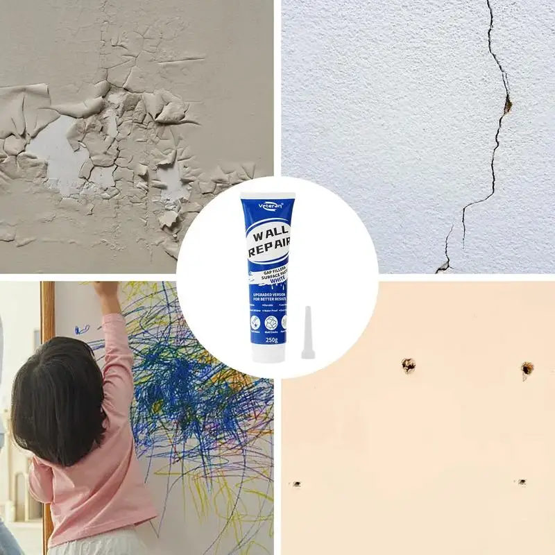 Riparazione di pareti a secco toppe da parete multiuso per fori muro a secco sicuro per pareti Spackle Paste agente riparatore rapido