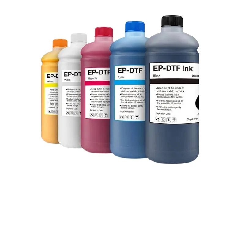 

1000ML White DTF Ink PET Film Print Ink For DTF Film Direct Transfer Film Heat Transfer for Epson Printer Ink I3200 L1800 L805