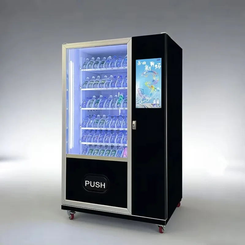 FOODLINE Customized CE Certification Commercial 4-25 ℃ Drink Vending Machine Refrigerated Vending Machine for Small Business