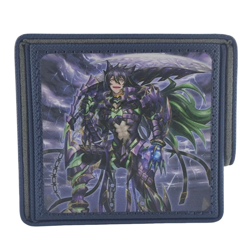 Card Case Yu Gi Oh Scareclaw Tri-Heart Reichheart Astra Belone Acro Tcg Diy Leather Action Toy Figures Anime Game Collection Box