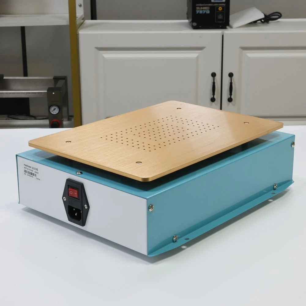 

Auto Heating UYUE 968 LCD Screen Separator 15" with Vacuum Pump & Silicone Mat for Mobile Phone Repair 100-240V
