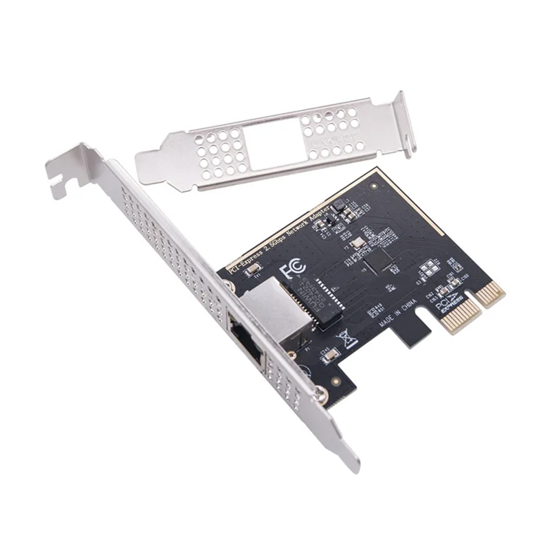 10/100/1000M/2.5G LAN-карта 2.5G PCIE Сетевая карта PCI-E к RJ45 Гигабитный Ethernet-адаптер Чип RTL8125BG для настольного компьютера