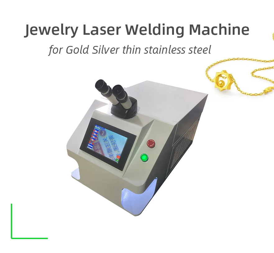 Portable Laser Welders Stainless Steel Jewelry Silver Gold Yag Laser Spot Welding Machine