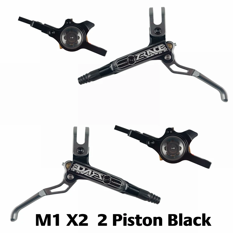 ZRACE M1 X2 / X4 マウンテンバイク油圧ブレーキ、フル CNC 軽量、MTB