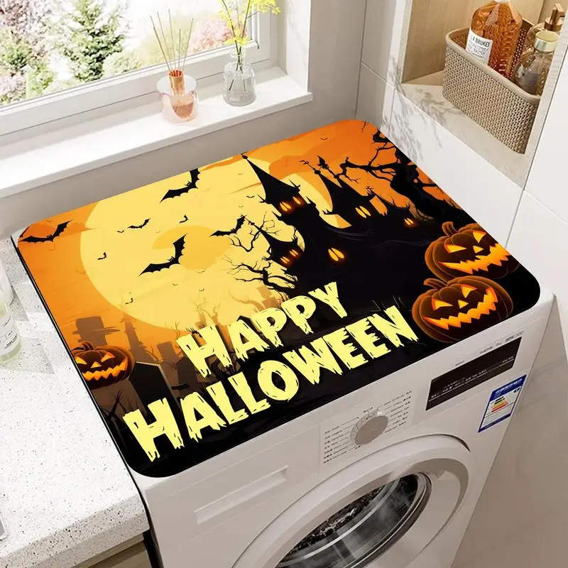 vikama-tapete-protetor-superior-para-maquina-de-lavar-e-secar-impermeavel-e-antiderrapante-com-tema-de-halloween-abobora-morcego-castelo-assombrado-decoracao-festiva-e-absorvente-de-poeira