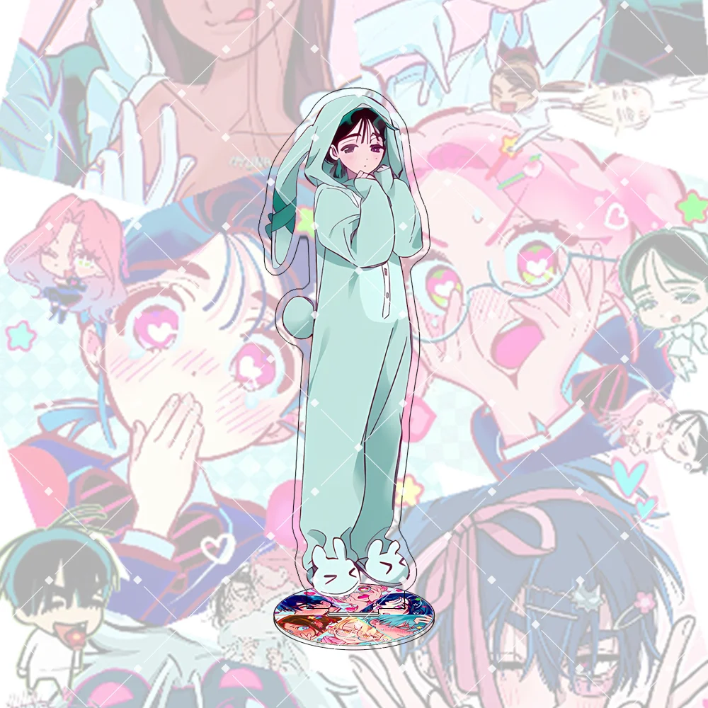 Fashion Anime Alien Stage Acrylic Stand keychain 15CM Till Ivan Luka Sua Mizi Hyuna living room decor daily ornament keepsake