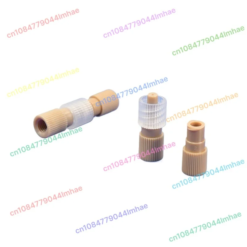 

Fluid PEEK luer connector 10-32unf butt luer connector 1/4-28 thread peek connector 1 pcs