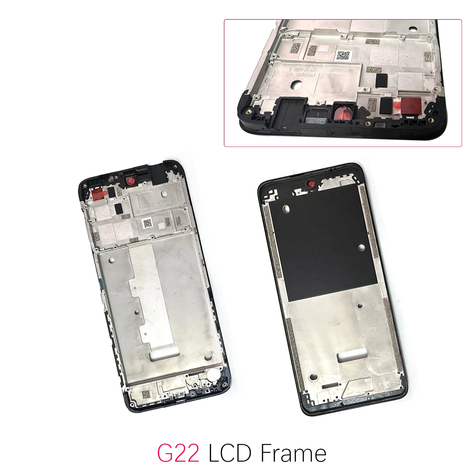 For Motorola Moto G04 G7Power G10 G13 G14 G20 G22 G23 G24 G30 G31 G40 G41 LCD Middle Frame Phone Housing Case
