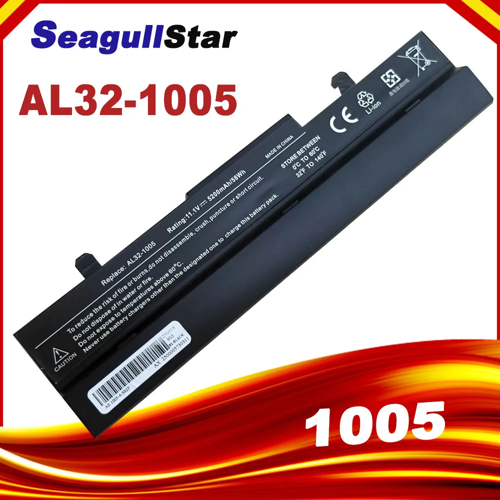 

AL32-1005 ML31-1005 PL32-1005 ML32-1005 AL31-1005 Laptop Battery For ASUS Eee PC 1001 1005 1005H 1005P 1005HE 1005HA 1101HA