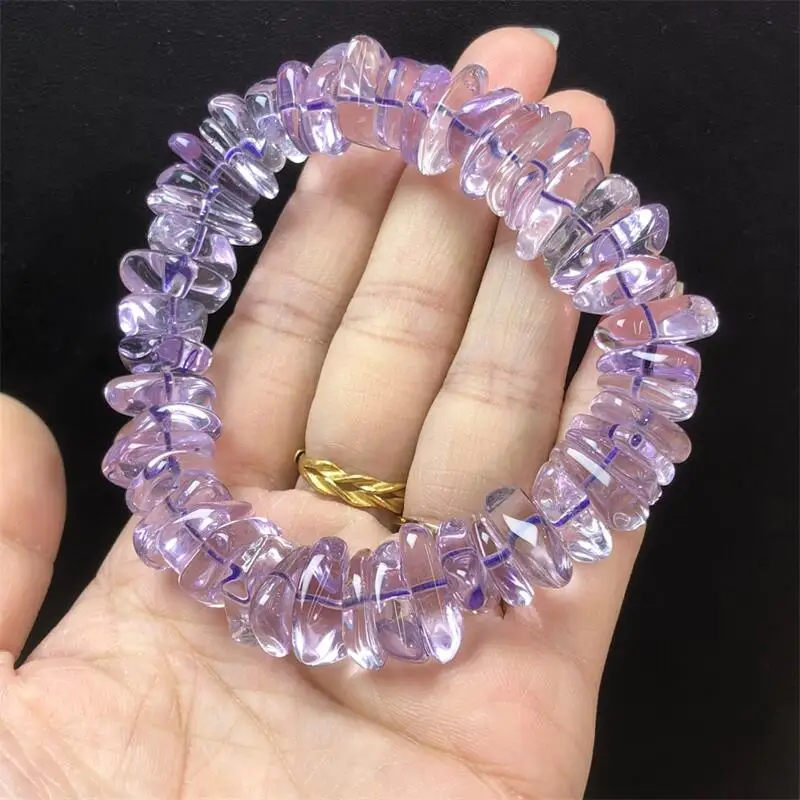 

Натуральный бразильский гравийный камень, браслет, модные ювелирные изделия с драгоценными камнями и кристаллами для женщин, исцеляющий Рейки, праздничный подарок, 1 шт.