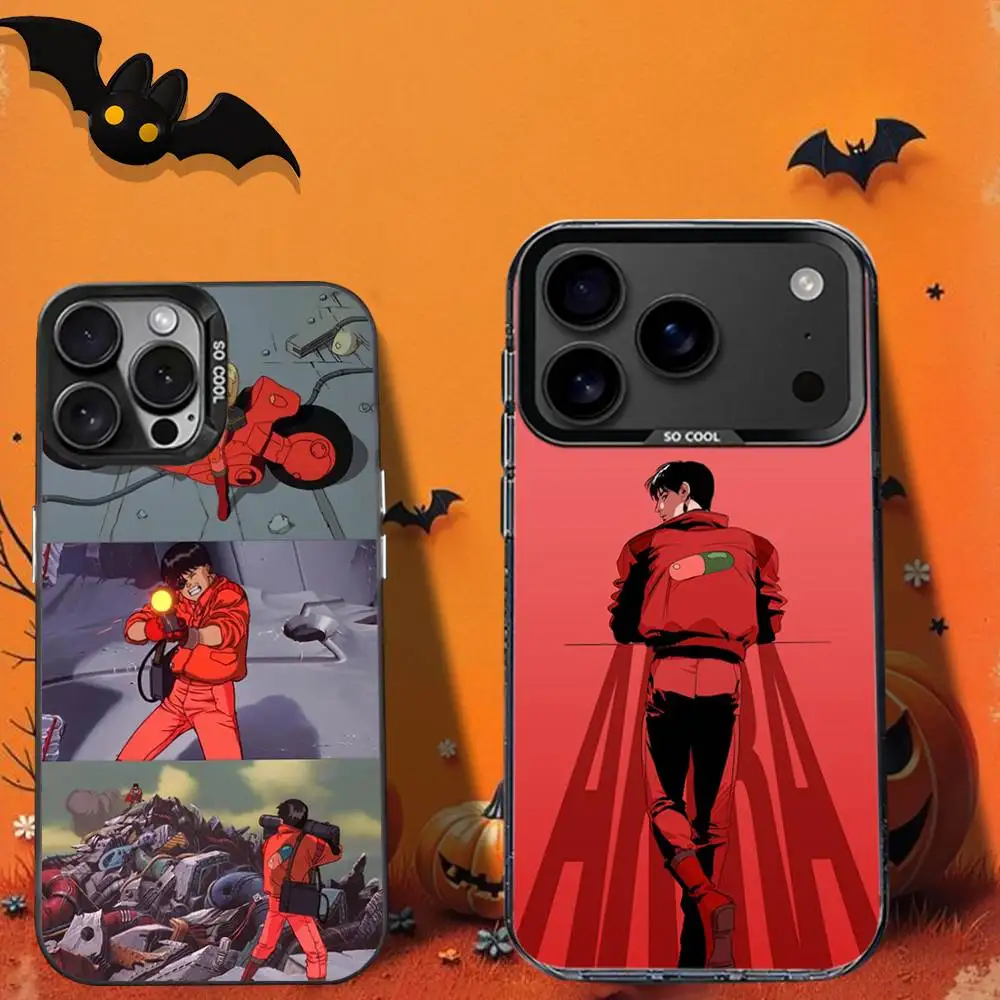 

1988 A-Akira F-Film Phone Case For iPhone 16,12,13,17,15,1,11,Mini,Pro,SE,XS,MAX,Black Matte Silicone Cover