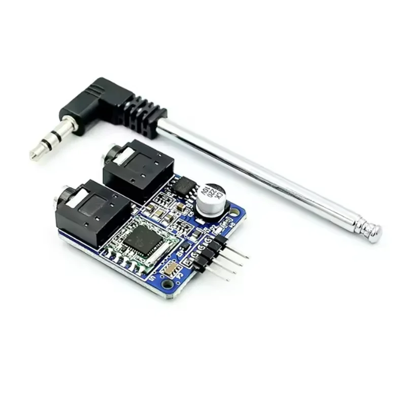 TEA5767 FM Stereo Radio Module 76-108MHZ With Free Cable Antenna TEA5767 FM Stereo Radio Module