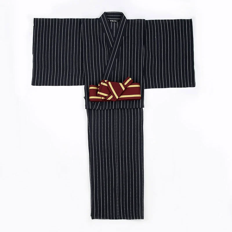 

Japan Ethnic Clothing men formal Festival Sunday Best Cosplay dress Japanese men's kimono spark conference bathrobe set