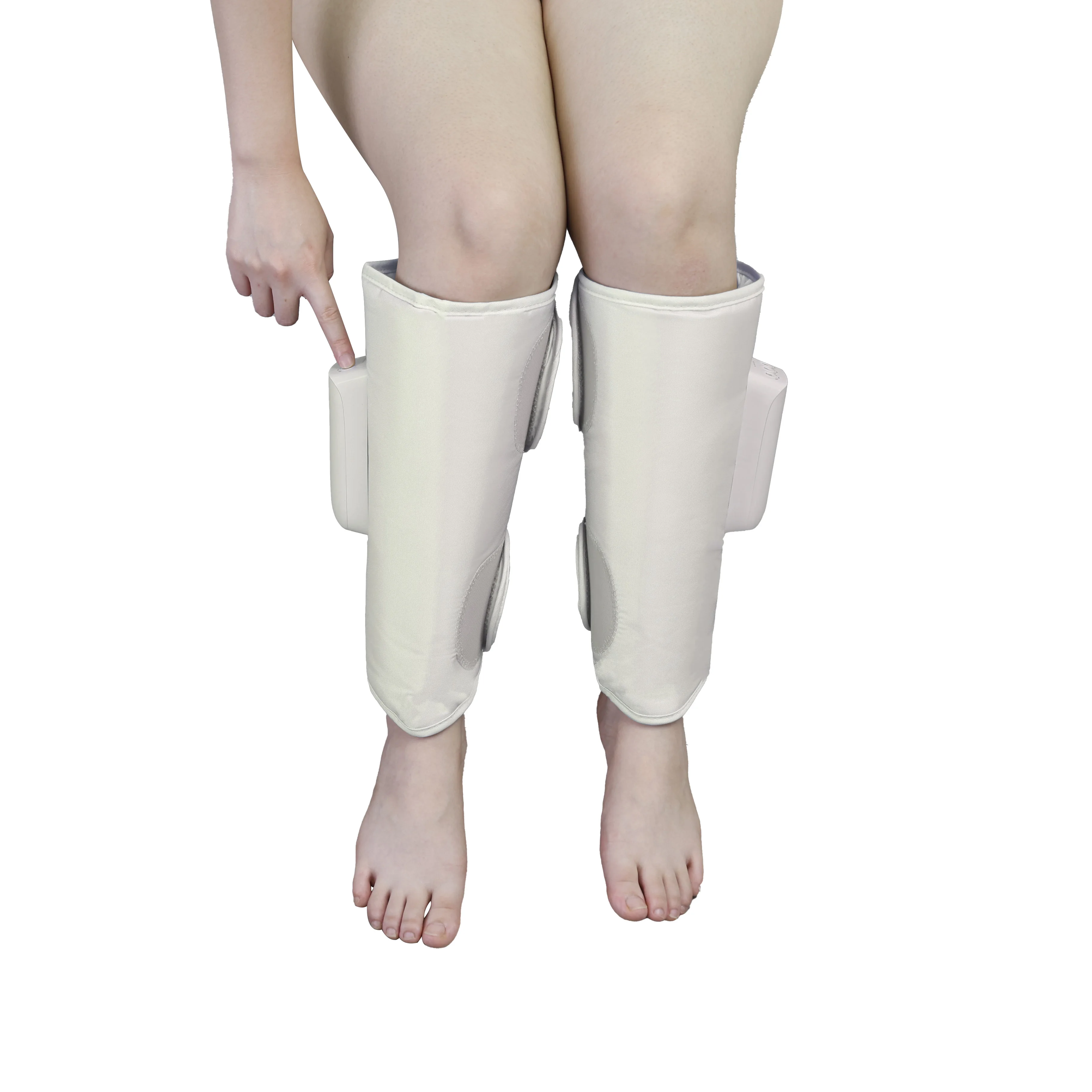 Healthpal Air Prusser Kompressions-Bein- und Fuß-Wadenmassage-Beinzirkulationsgerät für die Beine mit Luftkompression zur Durchblutung