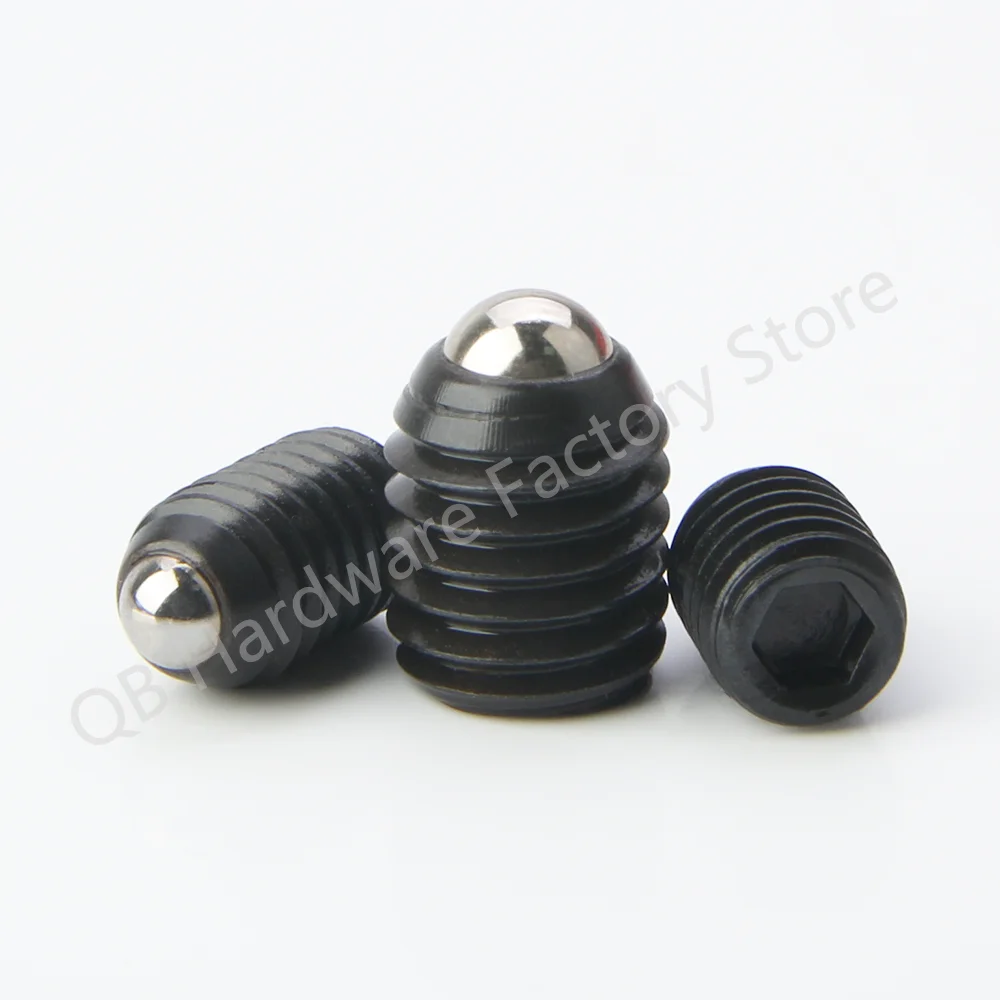 In Stock QB414.1 Ball Spring Plunger Hex Socket Allen Stainless Steel/Carbon Steel Miniature Ball Plunger Ball Point Set Screw