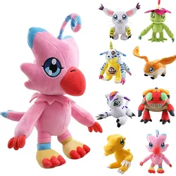 Digimon Adventure Plush Toy Caryoon Stuffed Dolls Patamon Agumon Tailmon Gomamon Piyomon Gabumon Tentomon Plushie Figure Gifts