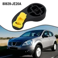 Left Front Door Lock Cylinder Connecting Rod For Nissan For Qashqai 2008-2015 80639-JE20A  ABS  Black Accessories For Vehicles