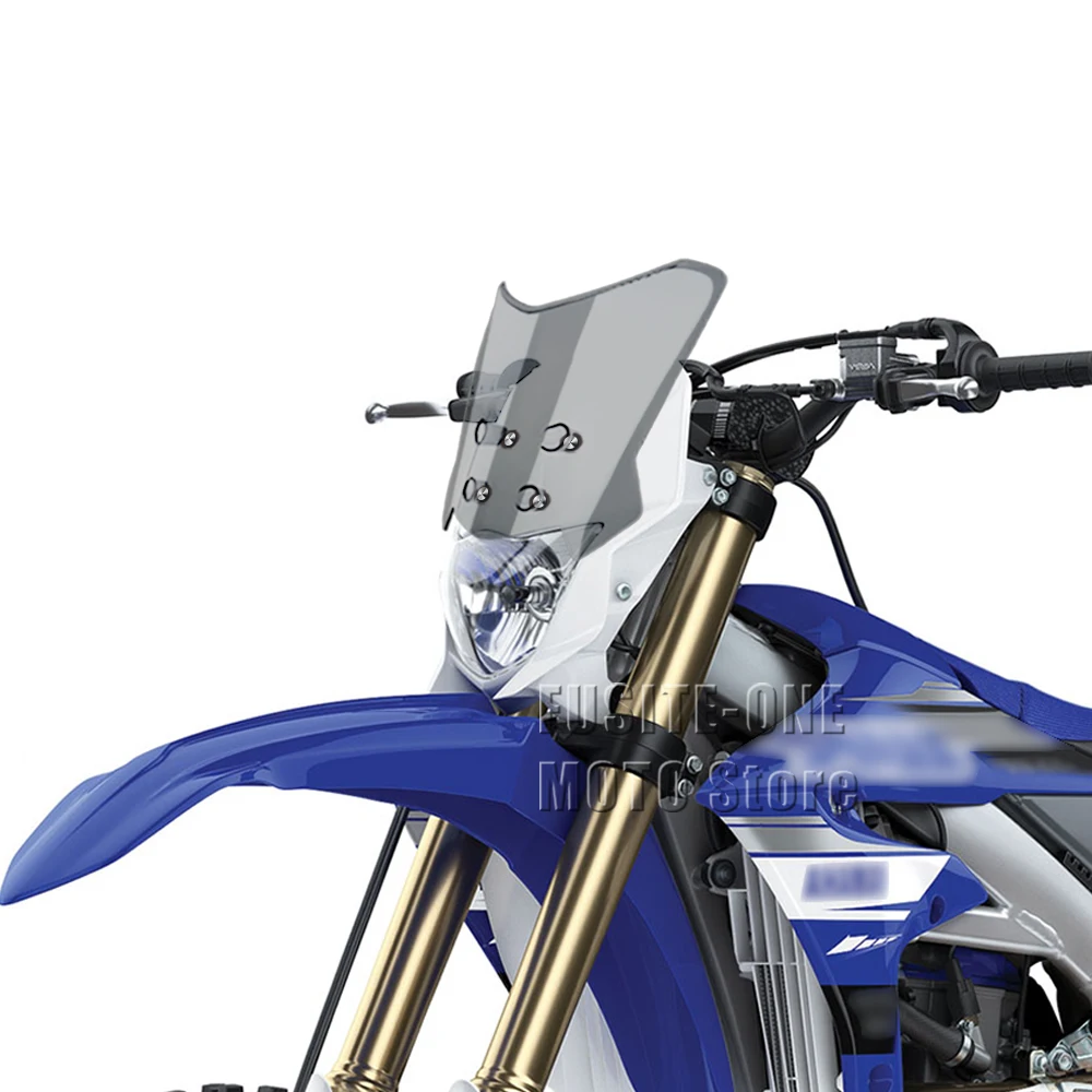 For  Yamaha  WR450F  WR450F  Motorcycle Windshield Windscreen Wind Deflector - Image 3
