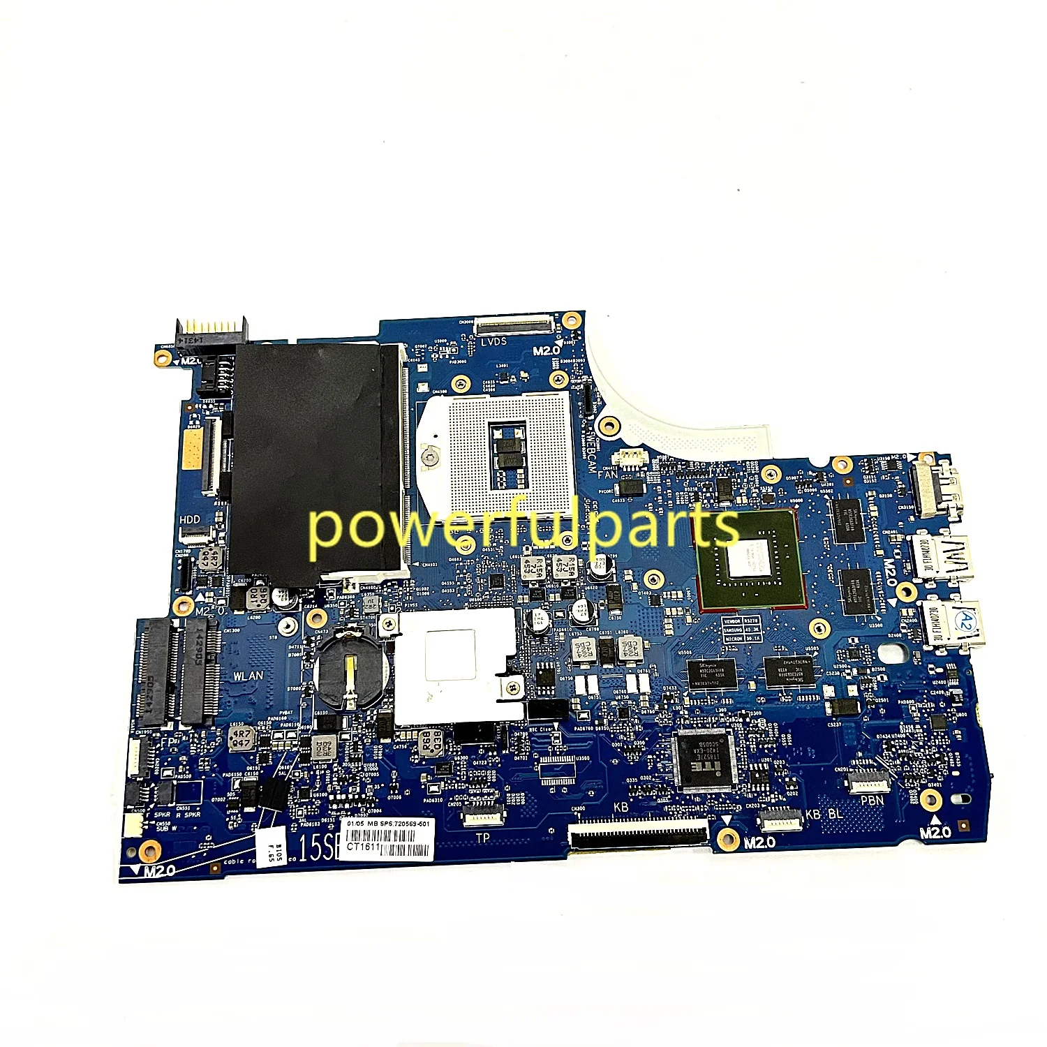 

Для материнской платы HP ENVY 15-J 720569-601 720569-501 6050A2547601 Intel 750M 2G HM87 работает хорошо