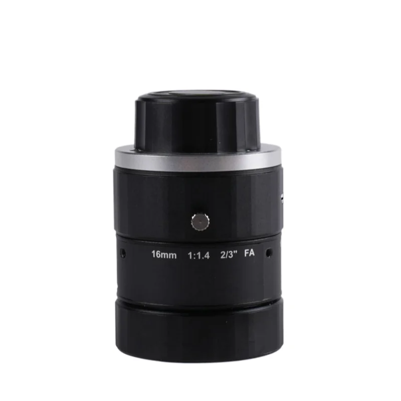 

high quality 2/3" sensing area machine vision EFL16.1mm lens