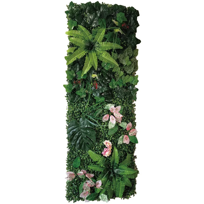 40cm *120cm Decorative Artificial Home Decoration Artificial Plant Lawn Grass Fake Decorative Wall Plant Garden Outdoor Interior