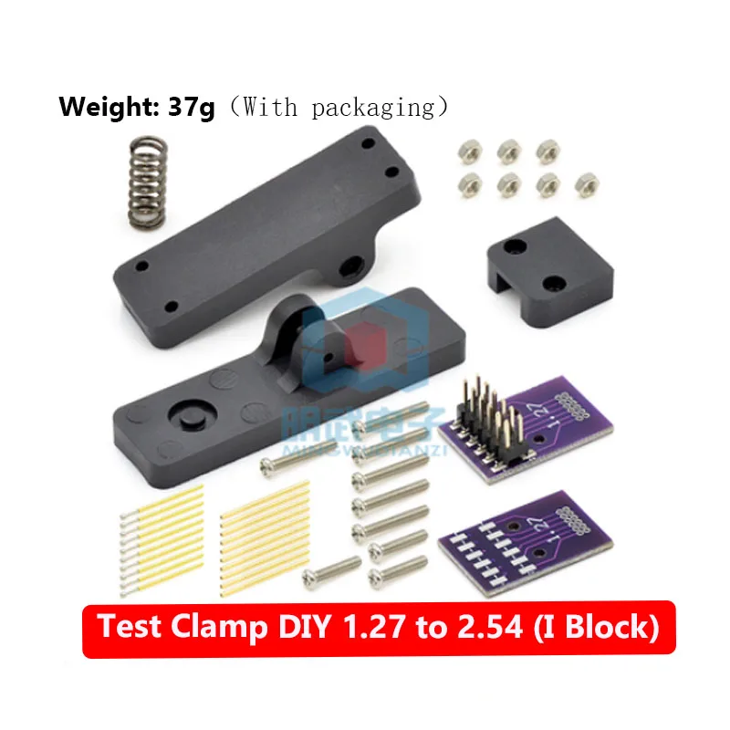 Test Clamp DIY Program Burn-in Clamp PCB Clamp Pitch 2.54mm 2.0mm 1.5mm 1.27mm