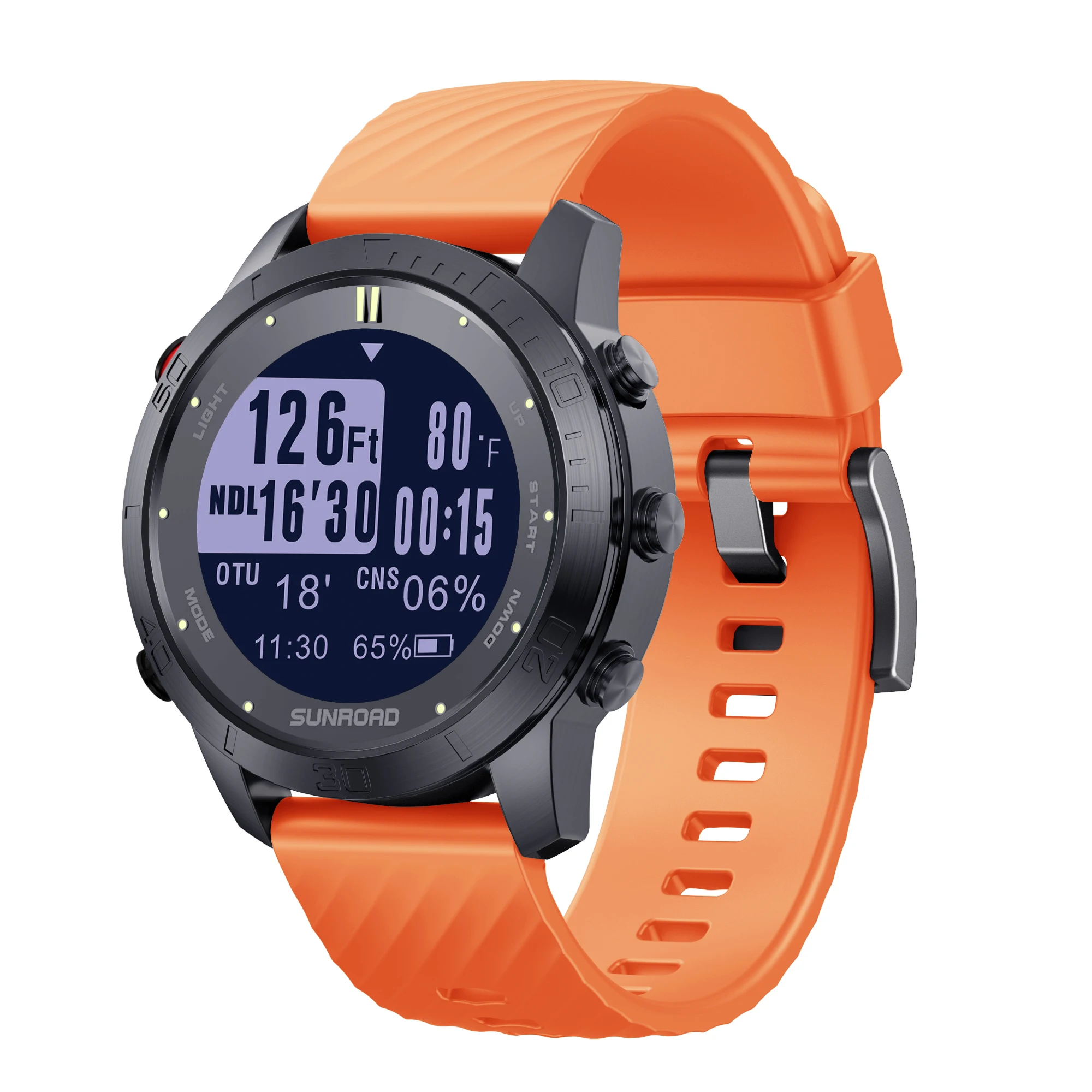 SUNROAD D3 computer watch professional outdoor sports watch swimming running hiking waterproof and multifunctional