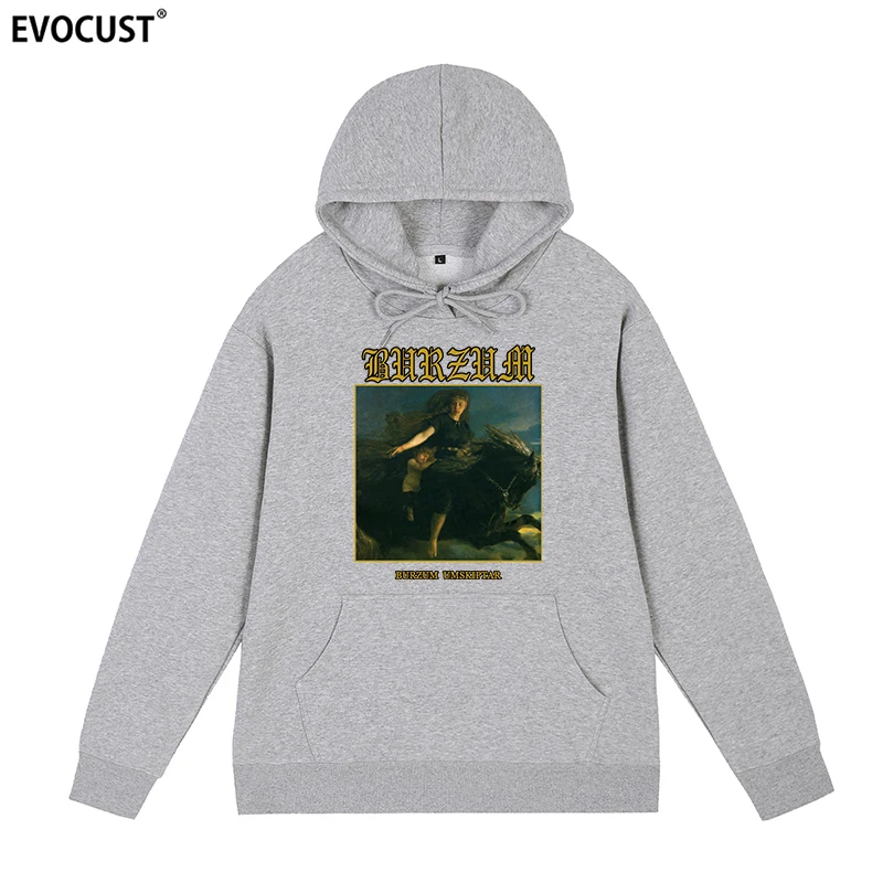 Burzum Black Vintage Hoodies Sweatshirts men women unisex Cotton