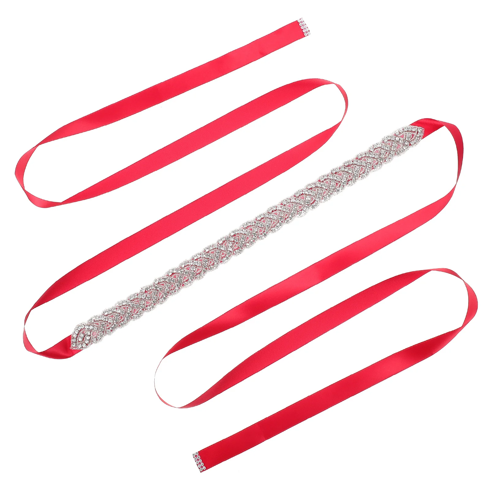 Cinturón de vestido de novia con diamantes de imitación, accesorio nupcial llamativo y elegante, joyería brillante, banquetes de fiesta de lujo ligeros y elegantes