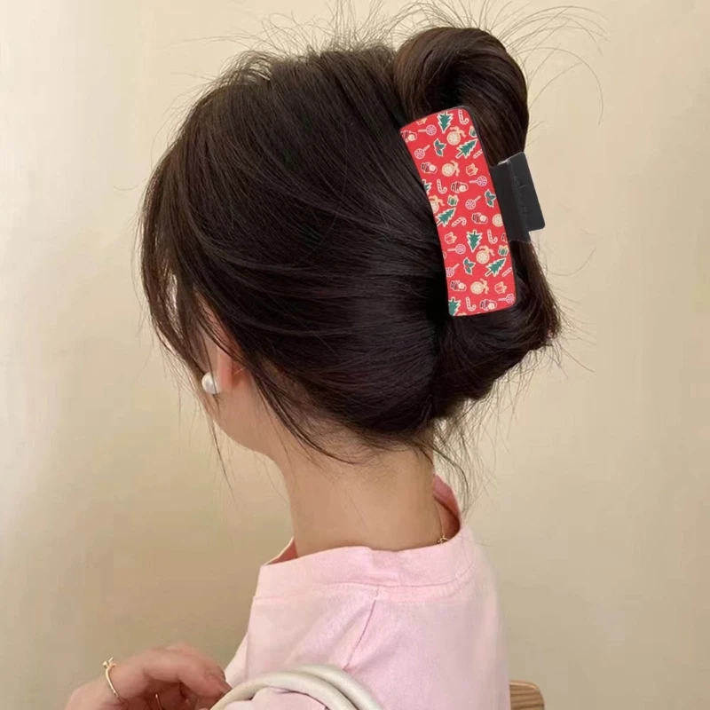 Hairpin with Sublimated Aluminum Plate Sublimation Blank Hair Claw Clip Ornament for Everyday Wear or Special Occasions