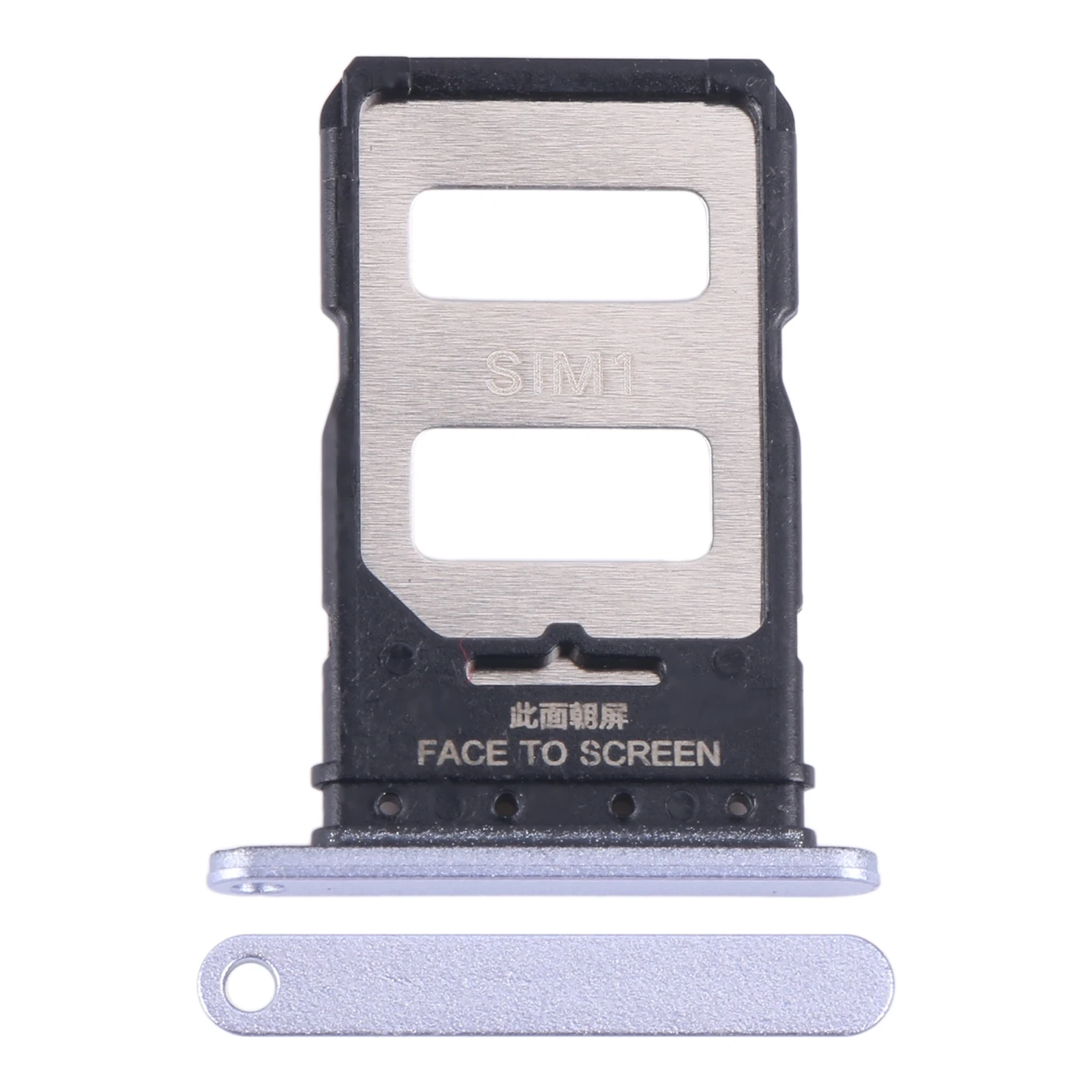 SIM Card Tray + SIM Card Tray for Xiaomi Redmi Note 13 Pro+ SIM Card Tray Slot Holder Drawer Phone Spare Part