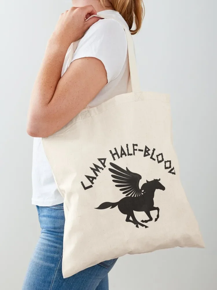 Camp Half Blood Percy Jackson Inspired Gear Tote Bag Woman shopper bag Custom bag Canvas Tote