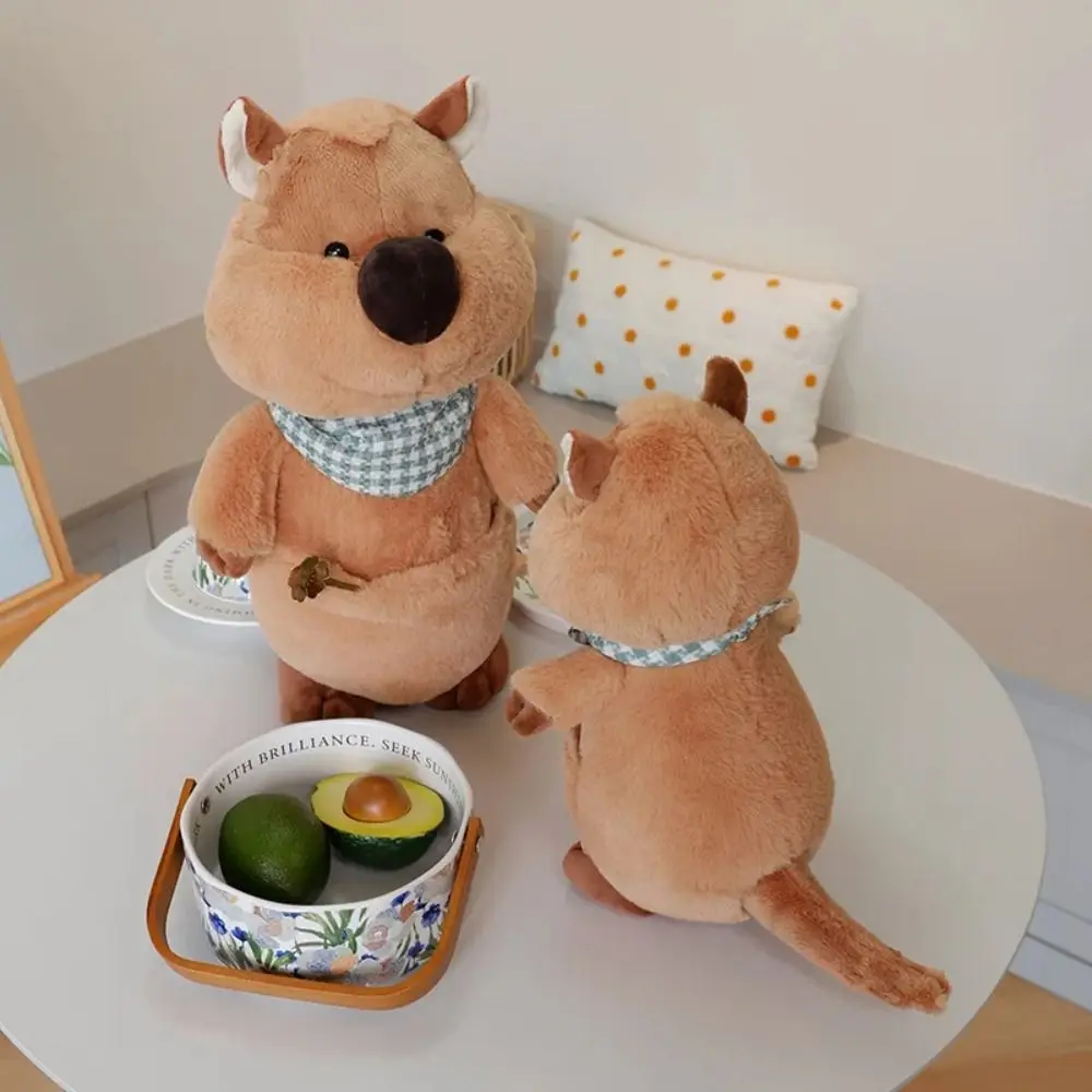 PP Cotton Oceania Kangaroo Plush Toy Broken Tail Dwarf Foot Plush Broken Tail Dwarf Foot Toy Kawaii 25~40CM