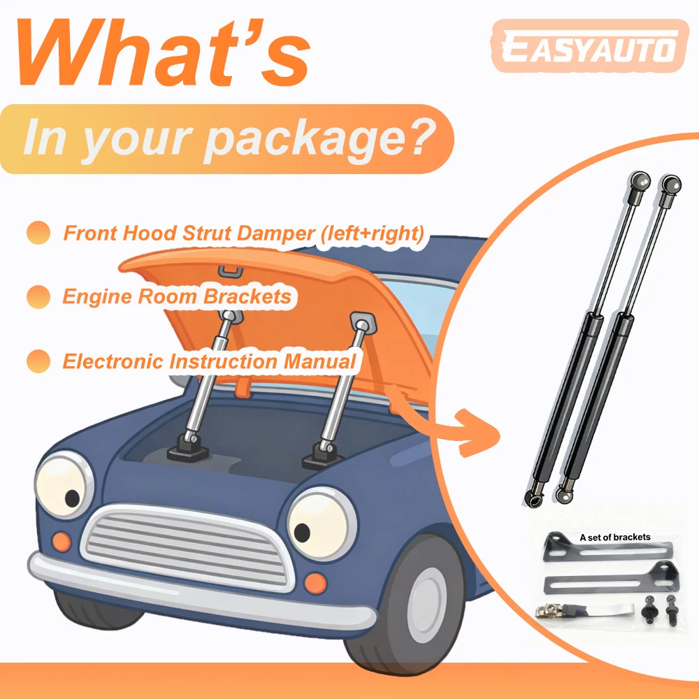 دعامات غطاء محرك السيارة لمازدا 3 Axela BM BN BY 2013-2018 محرك أمامي بونيه نوابض غاز ممتص الصدمات يدعم الرفع 2 قطعة #5