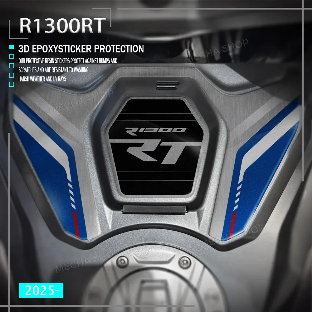 

For R 1300 RT Glove Box Sticker R1300RT 2025 2026 Motorcycle Storage Box Protection 3D Gel Decal