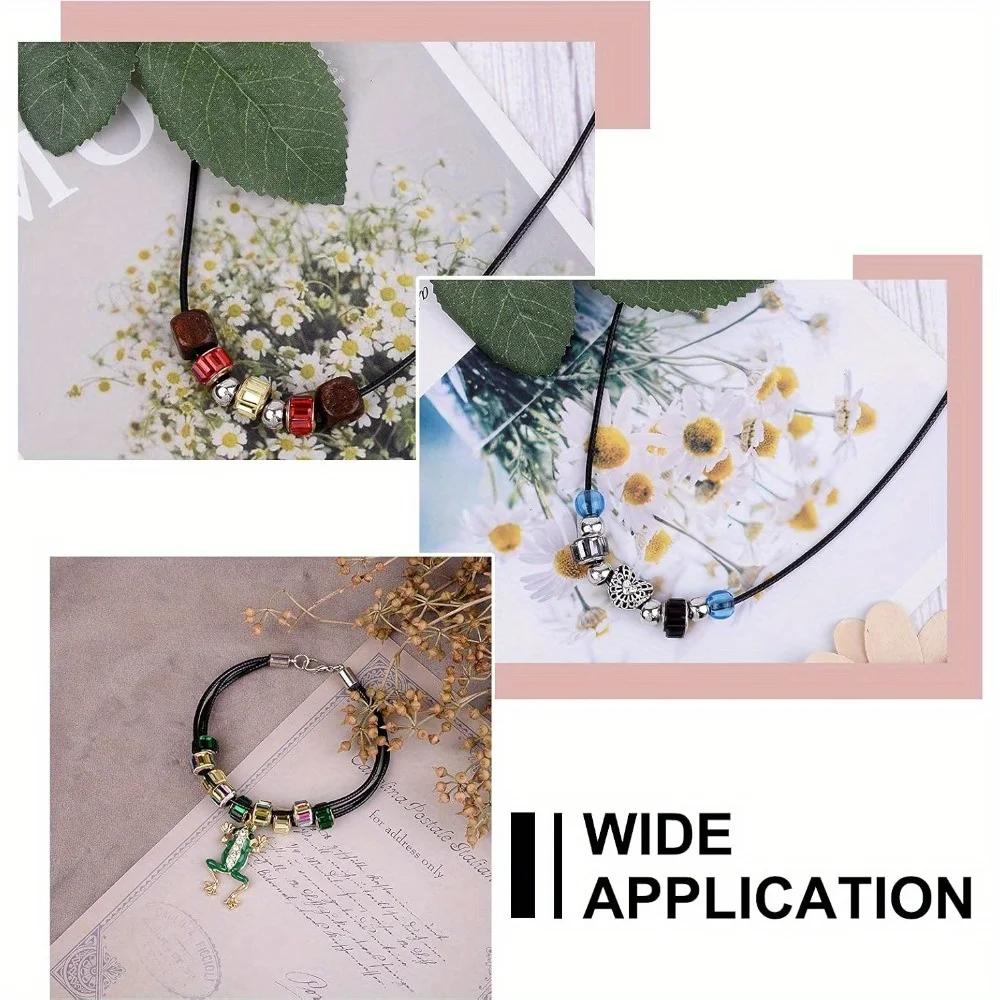 8/16/24 قطعة مزيج اللون الراتنج النمط الأوروبي الخرز ثقب كبير ، DIY بها بنفسك مجوهرات اكسسوارات ، عيد الحب ، عيد الميلاد ، هدايا عيد الشكر