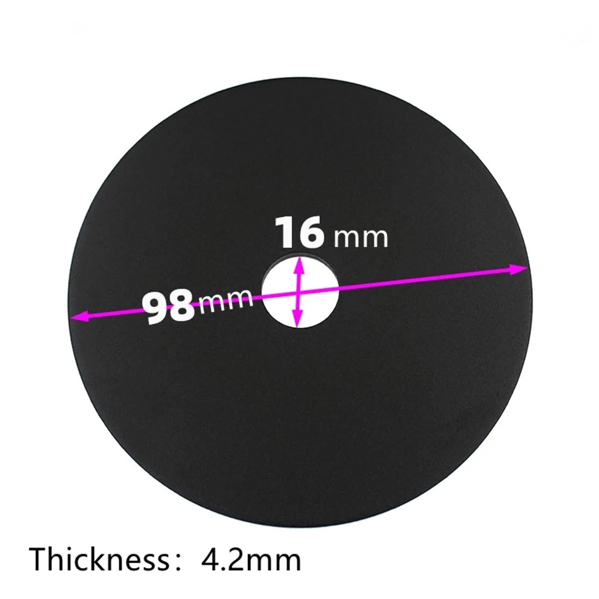 GPS GNSS RTK Antenna Pole Gasket for GNSS GPS elevation Surveying Aluminum alloy circular