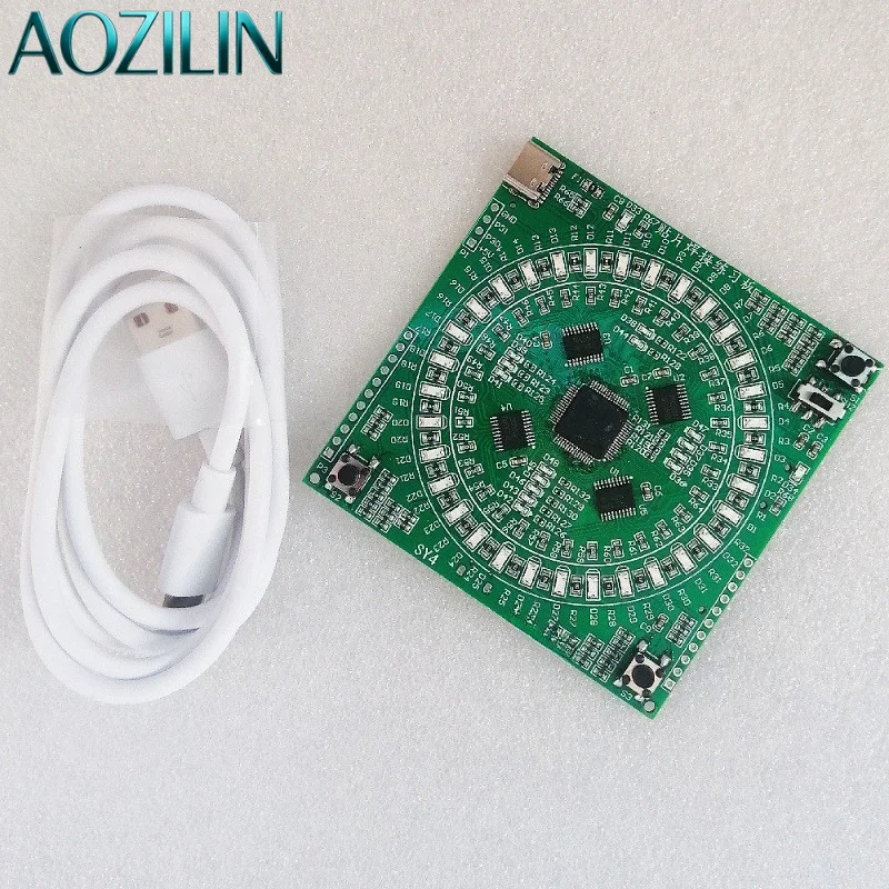 AOZILIN DIY Soldering Training Kit with LED Display Board for Beginner Electronic Assembly and Learning