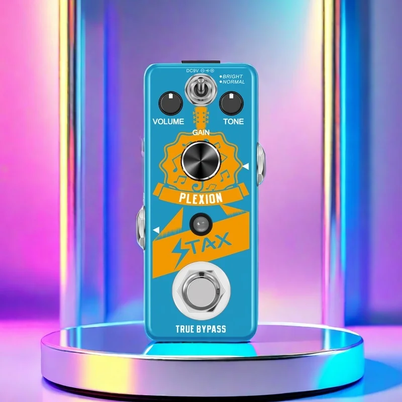 

Stax Plexion Pedal Guitar Effect Brit-stack Simulator Attractive Marshall-Plexi Effects Overdrive Pedals Metal Case True Bypass
