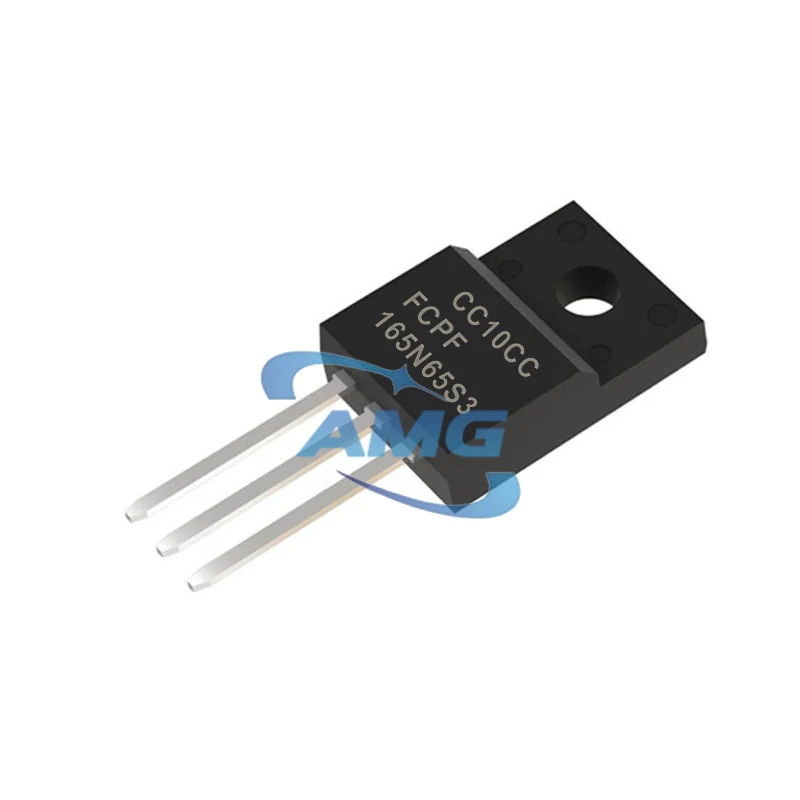 10PCS FCPF165N65S3L1 FCPF165N65S3 through-hole package TO-220F field-effect transistors