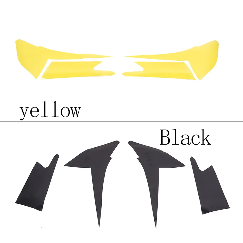 For Subaru WRX Levorg 2022-2025 TPU yellow/ Black Car Headlight Film Protective Stickers Car Exterior Accessories