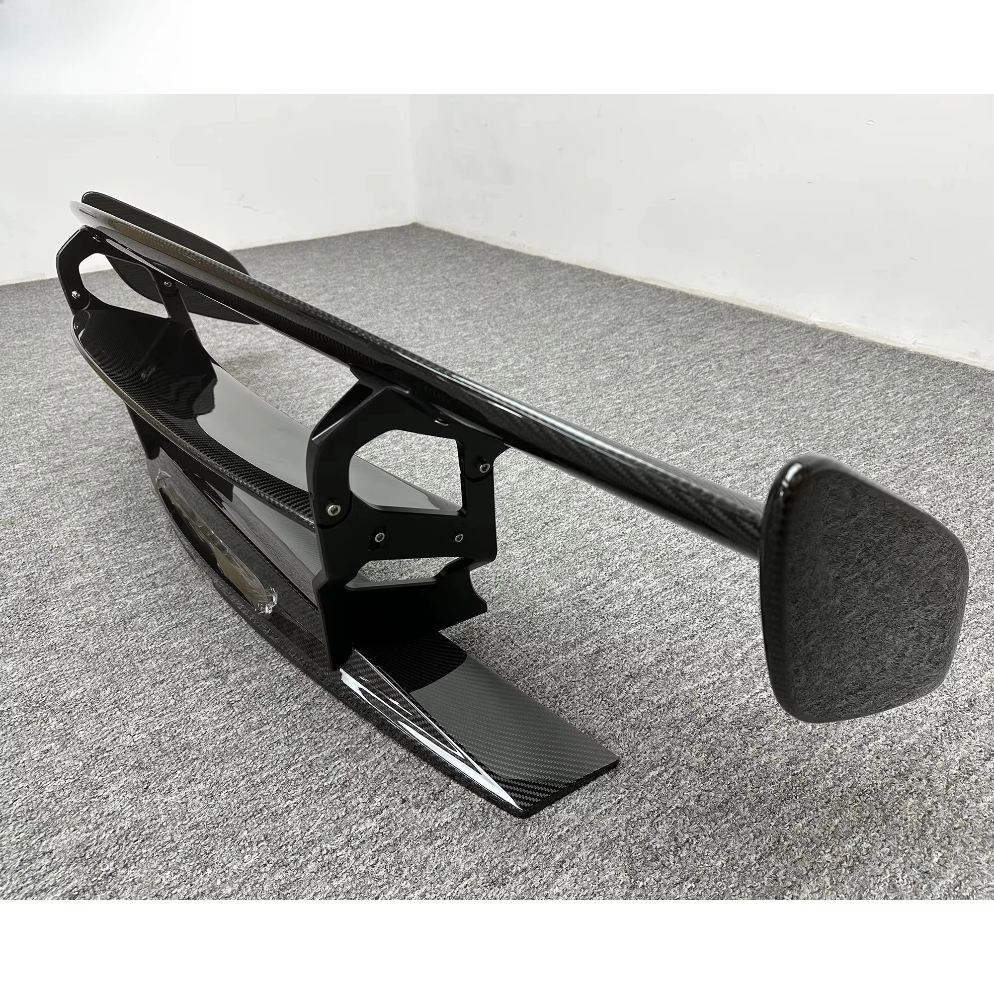 Black Series Style Dry Carbon Fiber Rear Spoiler for GT GTC GTS 2015-2019 Rear Wing Carbon Car Parts