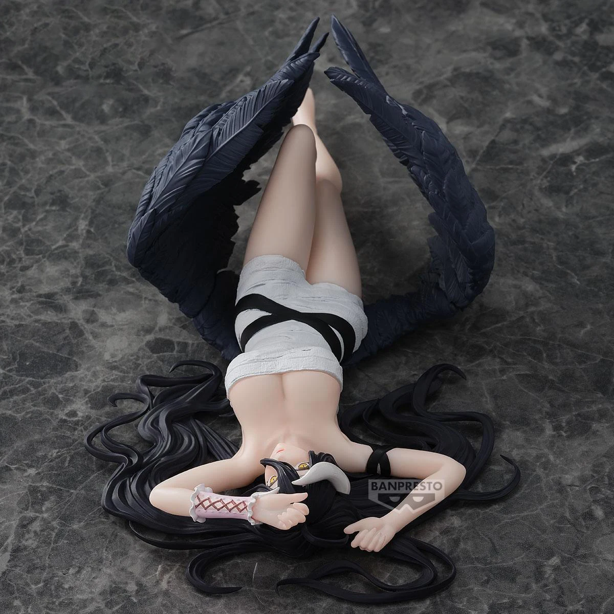 In Stock Original BANPRESTO OVERLORD Relax time albedo PVC Anime Figures Action Figure Model Toys Gift