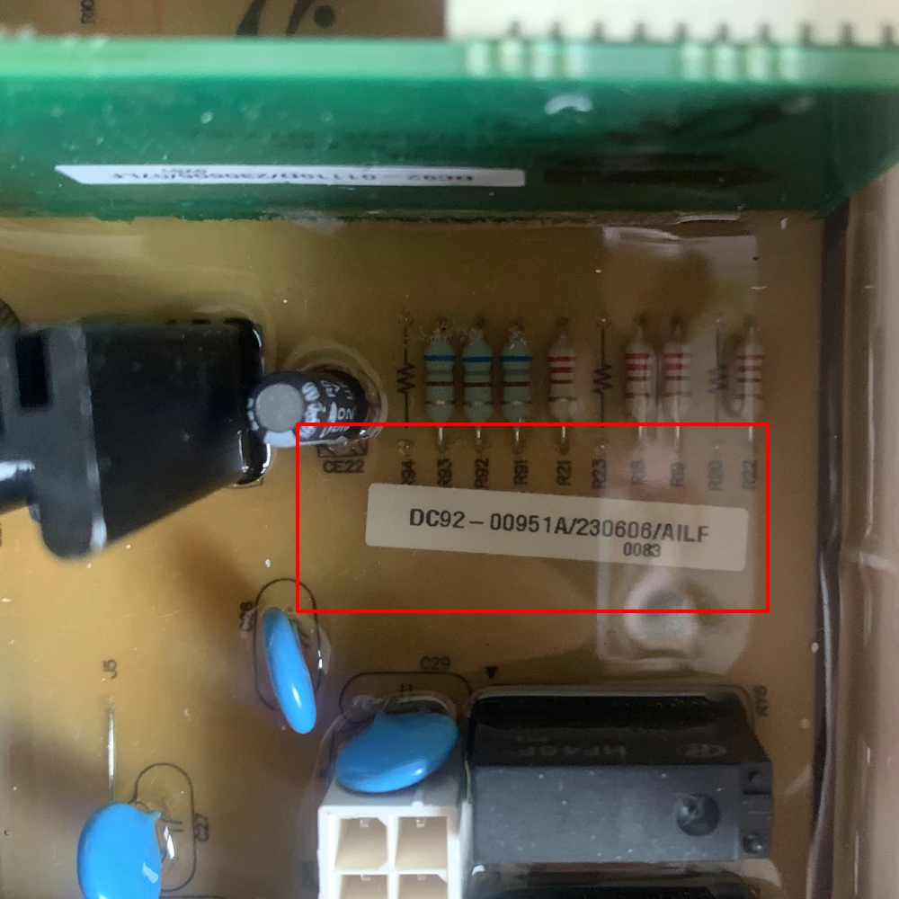 เมนบอร์ด PCB DC92-00951A สําหรับเครื่องซักผ้า Samsung Drum