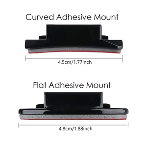 Urlaubsaufkleber Pasty Plan gekrümmte Halterungen 3M Montage kompatibel mit GoPro Hero 12, 11, 10, 9 Instal360 Akaso DJI Osmo SJCam Kamera 8 Hauptverkäufe Durarara Helm - №1