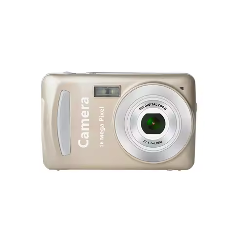 Zoom 16MP Recording 2.4 Inch Display Shooting Dazzling Flash Digital Camera Home Mini Cam Domestic Portable Video Anti-shake