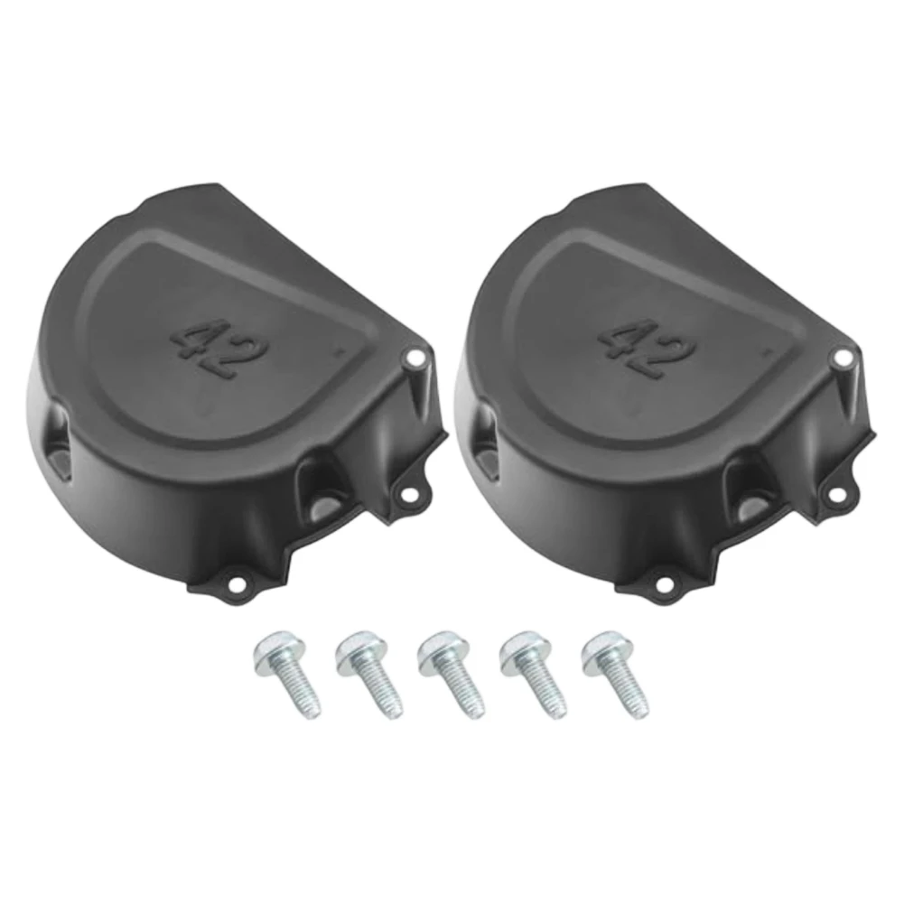 Black Plastic Protective For Fender Kit For 42 Inch Lawnmower D/105/100/125 E/100 LA105 With Screws GY21084C GX22644 Parts