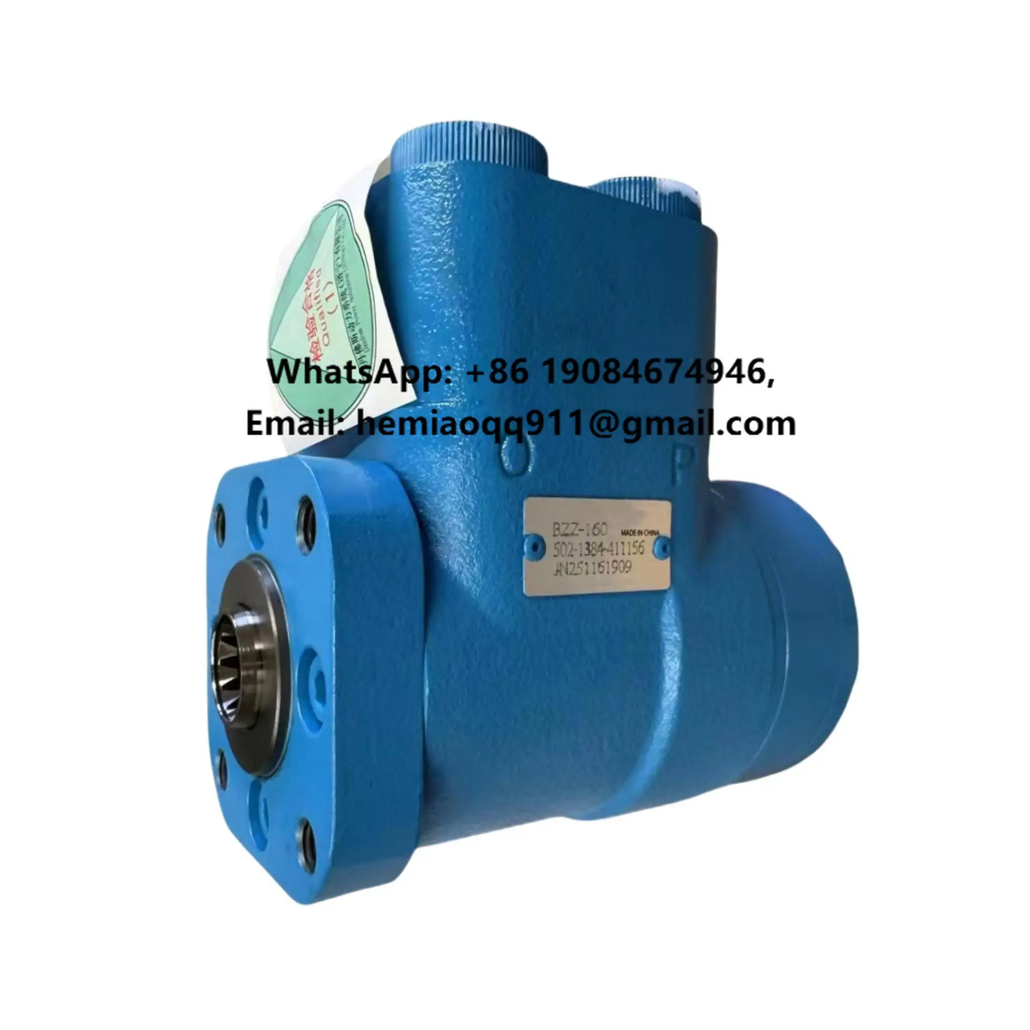 

BZZ 100 125 160 200 250 300 400 502-1384 Fully Hydraulic Steering Gear for Danfoss