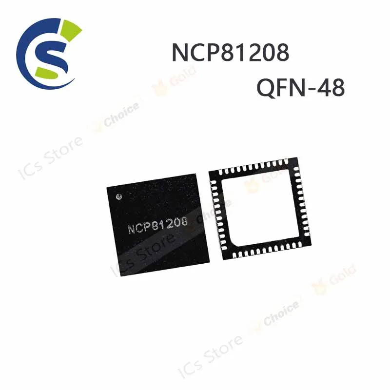 5PCS 100% New NCP81208 NCP81208MNTXG QFN-48 Chipset